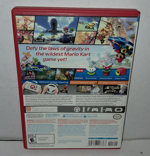 Solo Caja Original Mario Kart 8 Wii U (Usado)