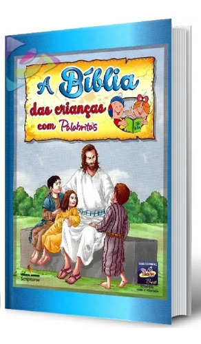 Bíblia Infantil Com Histórias E Parábolas De Jesus Promoção