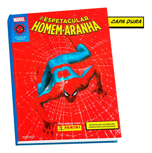 Livro Ilustrado Homem-aranha 60 Anos - Álbum Capa Dura