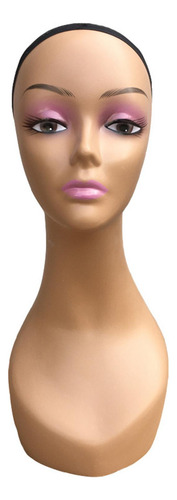 Cabeza De Maniquí Calva, Cara De Cosmetología Profesional