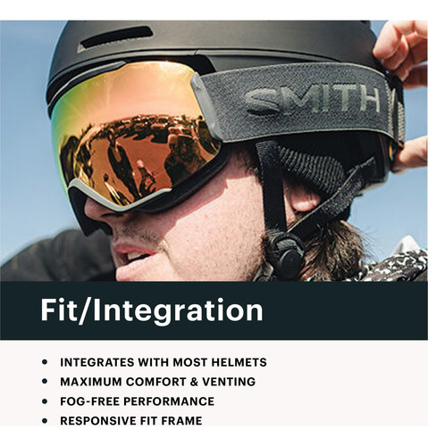 Smith Squad Xl Gafas De Nieve: Gafas De Esquí Para Adultos Y