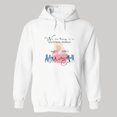 Sudadera Madonna Para Mujer Hoodie Material Girl