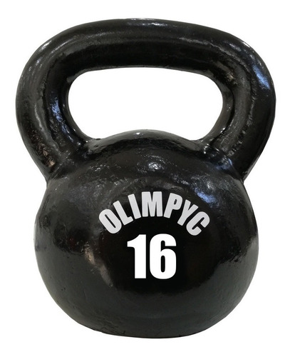 Kettlebell Pesa Rusa 16 Kg Funcional Hierro Fundido