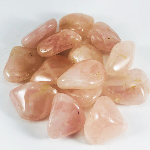 Piedra Cuarzo Rosa Rolada / Pulida - Reiki (1 Piedra)