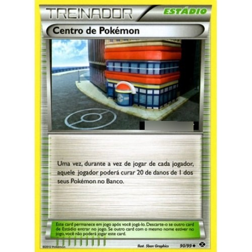 Centro De Pokémon - Treinador Incomum - Pokemon Card Game