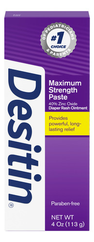 Desitin Roxa Pomada Para Assadura Maximum Strength - 113g