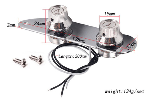 Arnés De Cableado De De Control De La Guitarra Baja De