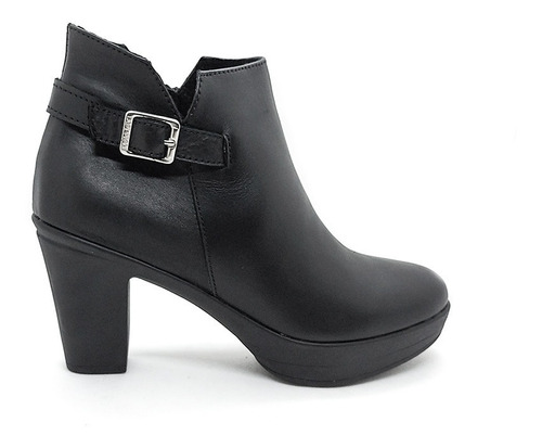 Botinetas Botas Lady Stork Becca Taco Cierre Aplique Urbanas