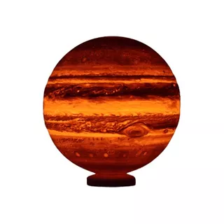 Lampara Velador Jupiter 16 Cm Astrolampara Planeta