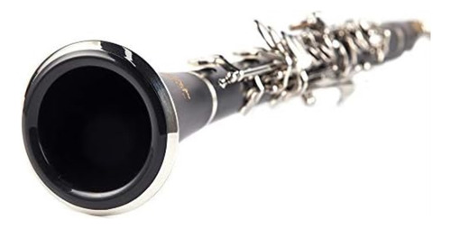 Clarinete Yanason B Flat 17 Key Con 2 Barriles, Estuche, Sop