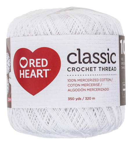 Abrigos Crochet Hilo De Ganchillo Clasico  10  Blanco