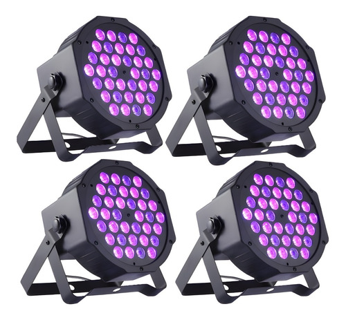 X4 Proyector Led Ultravioleta Luces Disco Luces Discoteque