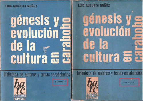 Genesis Y Evolucion De La Cultura En Carabobo Luis A Nuñez