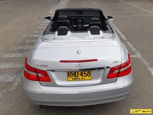 Mercedes Benz E200 Cgi Cabriolet 1.8cc Tp Aa 4x2