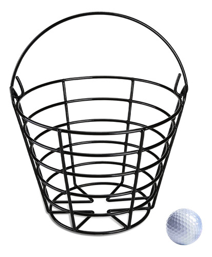 10l0l Cesta Metacon Mango Pelota Golf Practico Contenedor