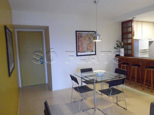 Imagem 1 de 15 de Flat No Jardins 2 Dorms 2 Vagas 62m² - Sf26865