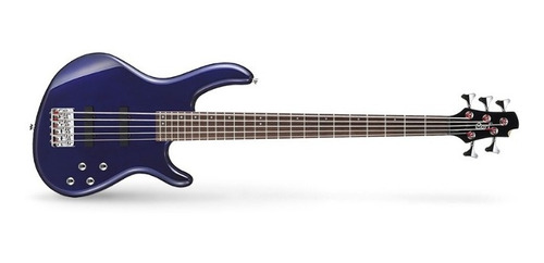 Bajo Cort Action Bass V Plus Blue Metallic 5 Cuerdas