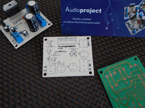 Imagen 5 de 7 de Circuito Impreso Amplificador 100 W Tda7293/4 - Audioproject