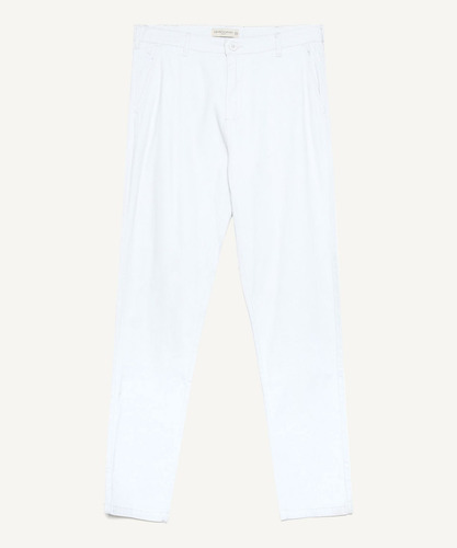 Pantalon Hombre Seven Chino Blanco Algodón 45070884-9594