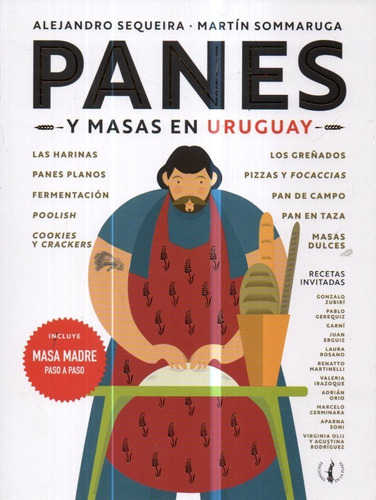 Libro: Panes Y Masas En Uruguay / Alejandro Sequeira