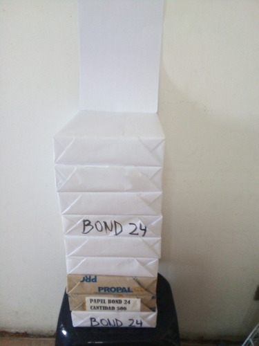 Imagen 2 de 10 de Resma De Bond 24 Tamaño Carta De 500 Unidades