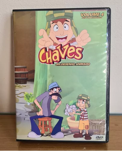 DVD Chaves em Desenho Animado Vol. 3 - Lacrado