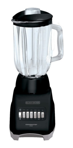 Licuadora Black & Decker Bl1000bg 10 Vel Pica Hielo Vidrio Color Negro