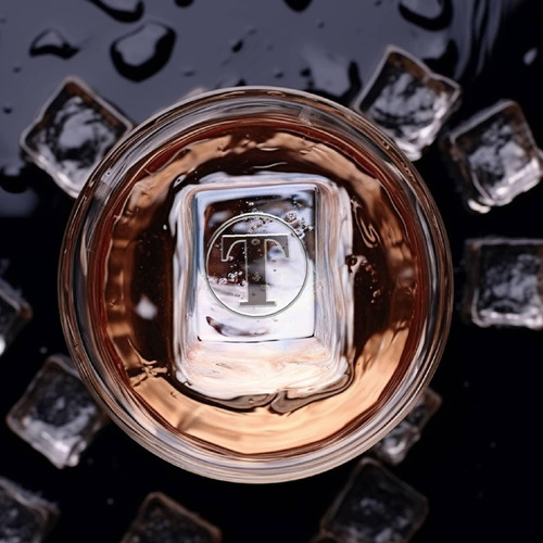 Sello De Hielo Craspire Letra T Vinatge Ice Cube Branding S