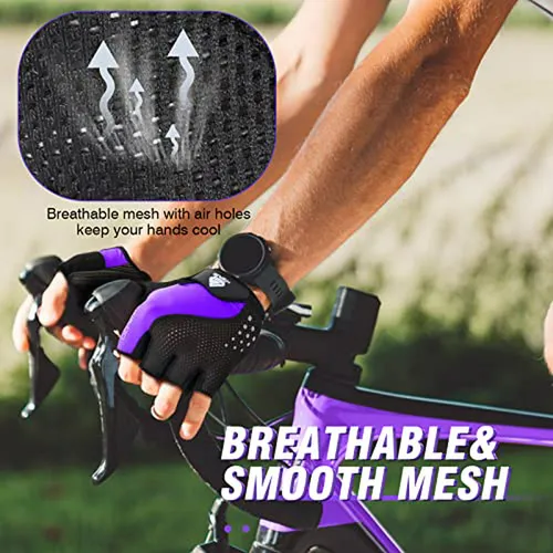 Guantes De Ciclismo Antideslizantes Y Acolchados Para Hombre