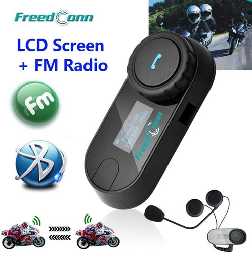 Casco De Motocicleta Auriculares Inalámbricos Imperme...