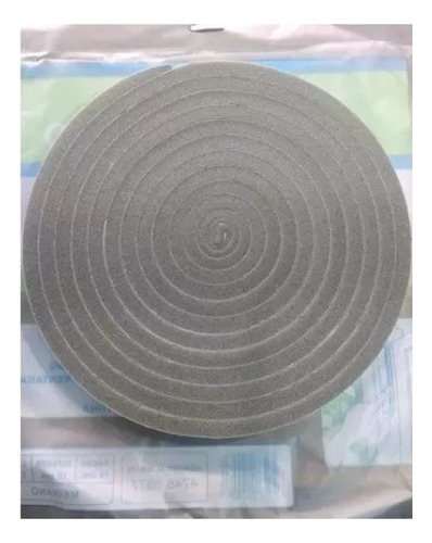 Burlete Adhesivo Para Puerta Ventana Diler 10x5 Mm X 5 Mt Color Marrón Burlete Autoadhesivo