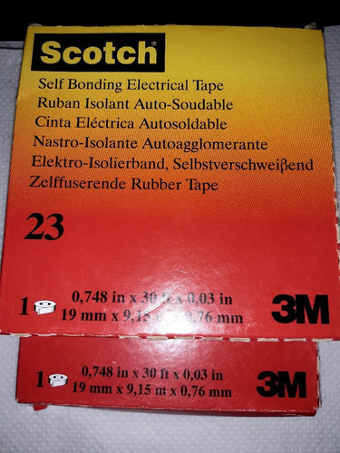 Teipe Scotch 3m #23 Y #33 Grado Profesional