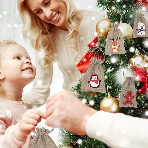 Anúncio De Natal De Lembrança De Presente De Doces Com 24