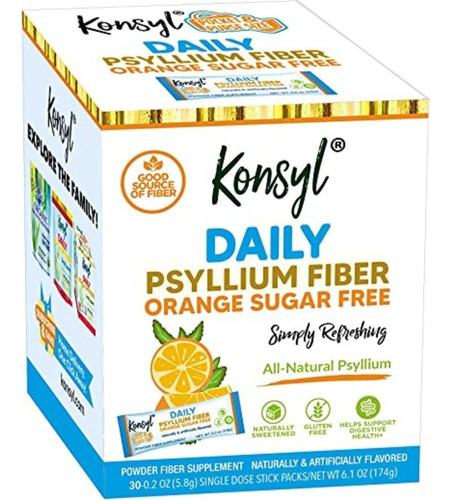 Konsyl Psyllium 30 Paquetes - G A $1315 - G A $1384