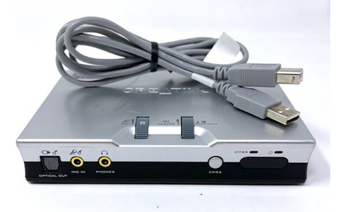 Placa De Sonido Usb Creative Labs Sound Blaster Live 24 Bits (Usado)