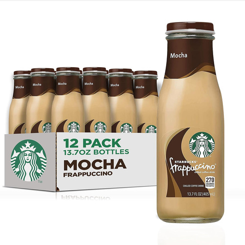 Frappuccino - Bebida A Base De Café Con Sabor A Moca, Paquet