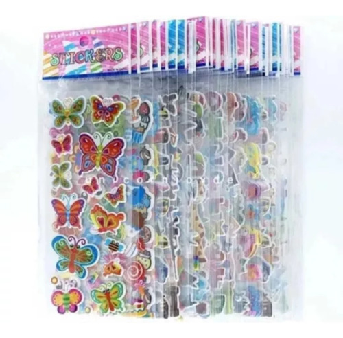 900 Stickers Pegatinas 3d Mayoreo (Usado)
