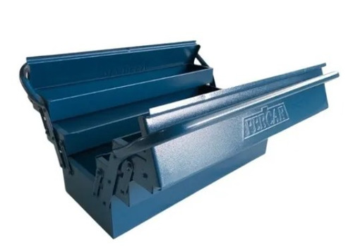 Caixa de ferramentas Fercar 07 de metal 20cm x 50cm x 21cm azul