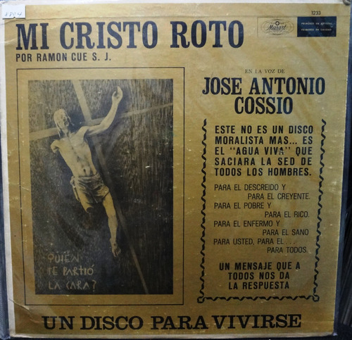 Jose Antonio Cossio - Mi Cristo Roto - 6$