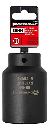 Socket Para Tuerca De Eje De 36mm 6 Puntas, Extra Profundo,