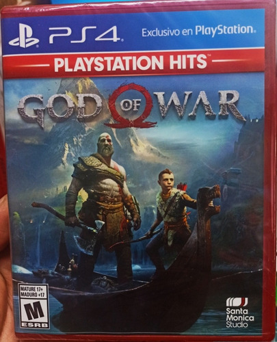 God Of War Disco Fisico Original Play Station Hits Ps4