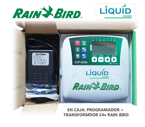 Imagen 5 de 8 de Programador Esp-rzxe 8 Zonas Wifi - Rainbird - Sin Modulo