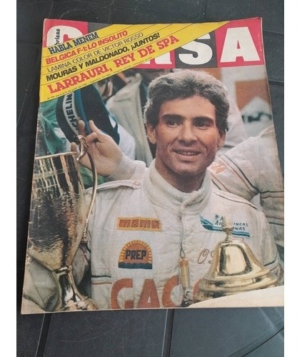 Revista Corsa Larrauri Rey De Spa Mouras  1985 N991