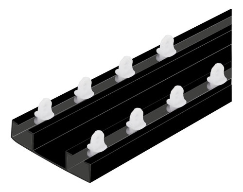 Trilho Suisso 2,30  Duplo C/acessorios(dividido Duas Partes)