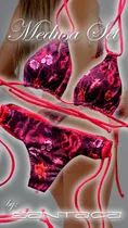 Comprar Bikinis Lycra Brasileña Protección Uv- Medusa Set Reversible