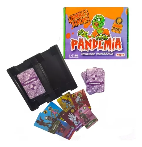 Juego De Mesa Cartas Pandemia Zombies Atacan Nupro