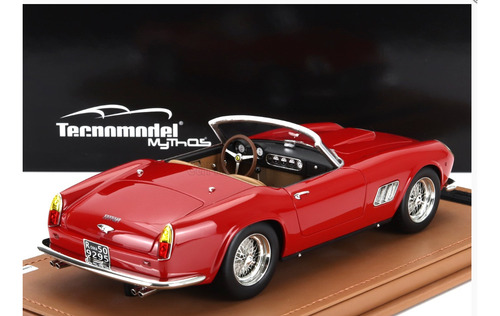 Ferrari 250 Gt Swb California Spider 1960 Tecnomodel 1/18 Vermelho