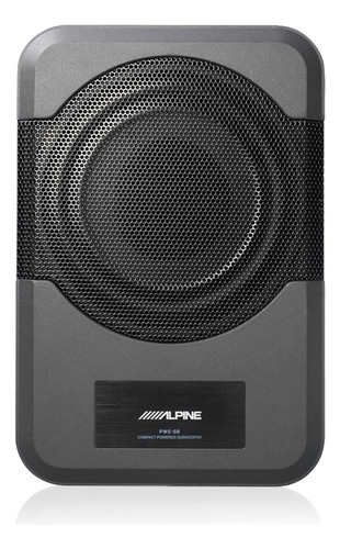 Bajo Auto-amplificado Alpine Bafle 8-inch Auto-on 240w