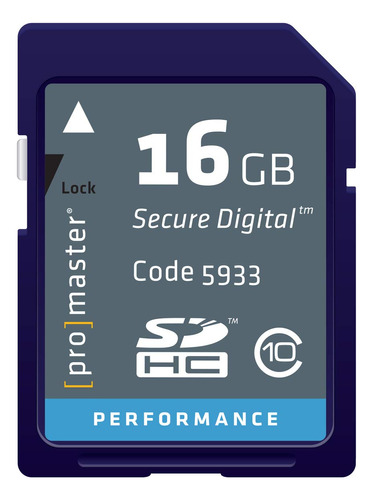 Tarjeta Memoria Pro Performance Gb Sd Hc Clase