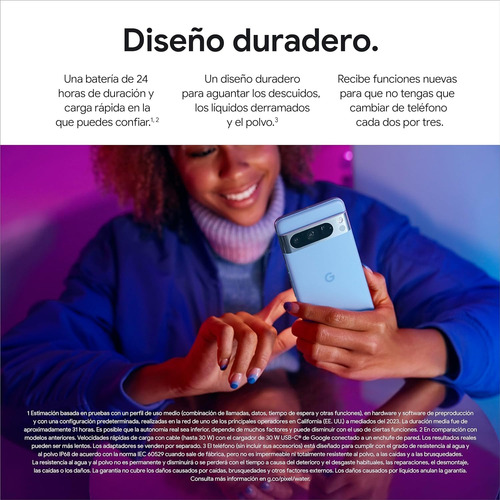 Google Pixel 8 Pro 12gb Ram, 256gb, 24horas Bateria, 120hz